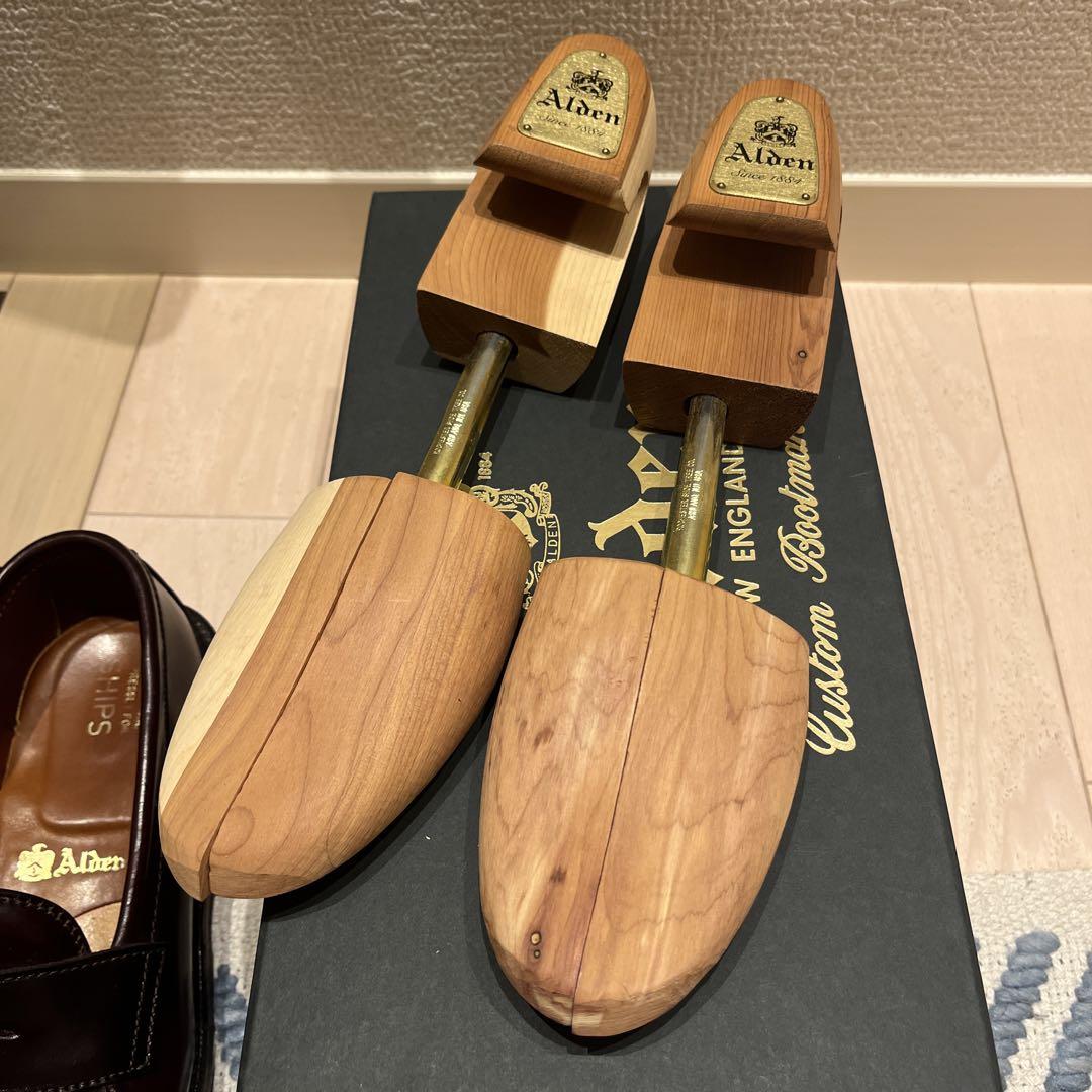 Alden ローファー 7 1/2 D シップス別注　コードバン #8