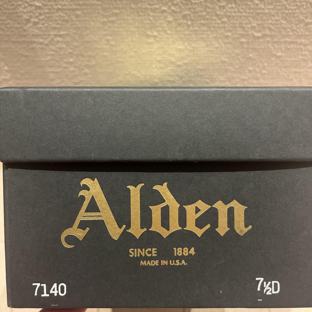 Alden ローファー 7 1/2 D シップス別注　コードバン #8