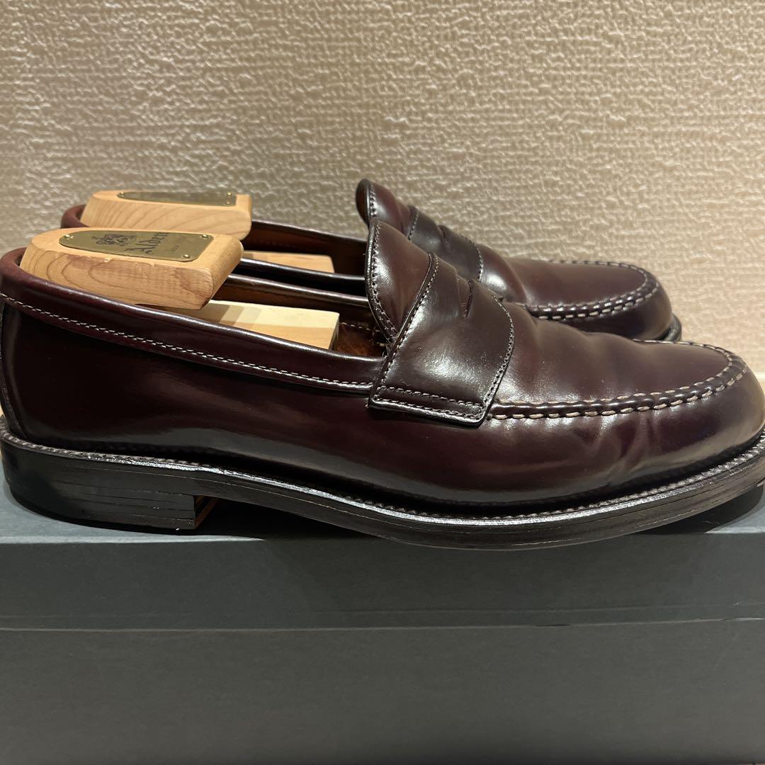 Alden ローファー 7 1/2 D シップス別注　コードバン #8