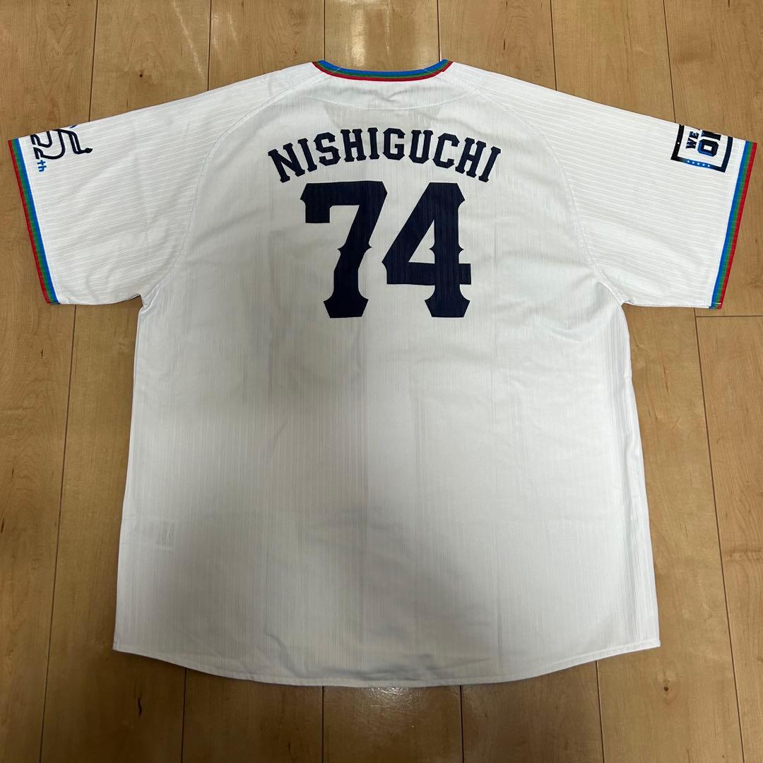 埼玉西武ライオンズ 西口文也 75周年記念 ユニフォーム Lサイズ目立った傷や汚れなし