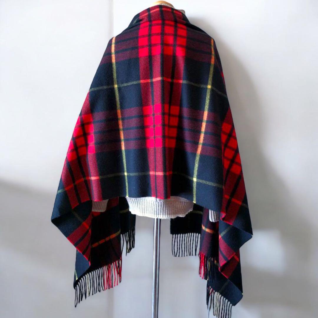 【美品】大判 カシミヤ100% ジョンストンズオブエルガン ストール マフラー