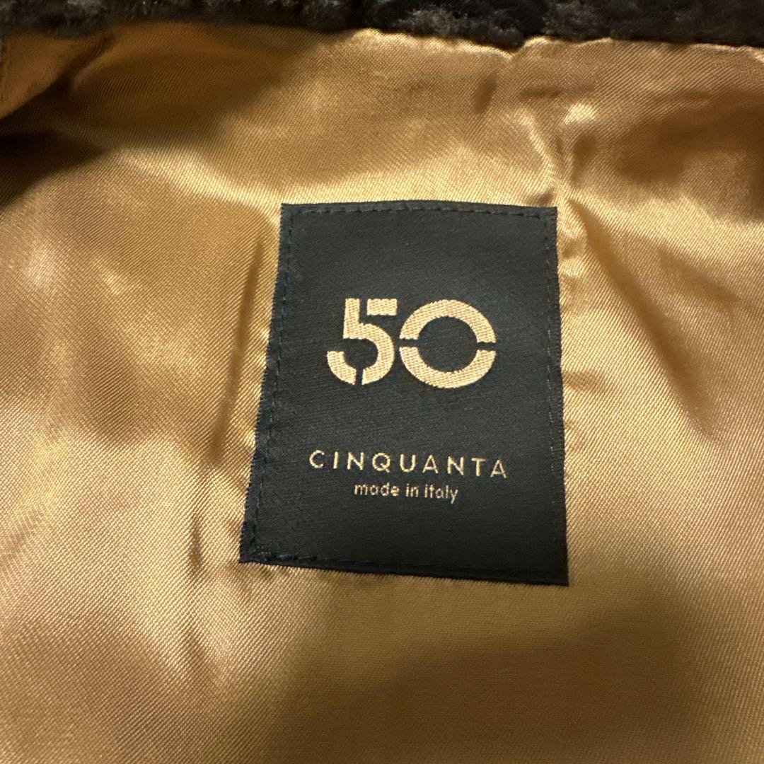 CINQUANTA（チンクワンタ） ムートンベスト サイズ42
