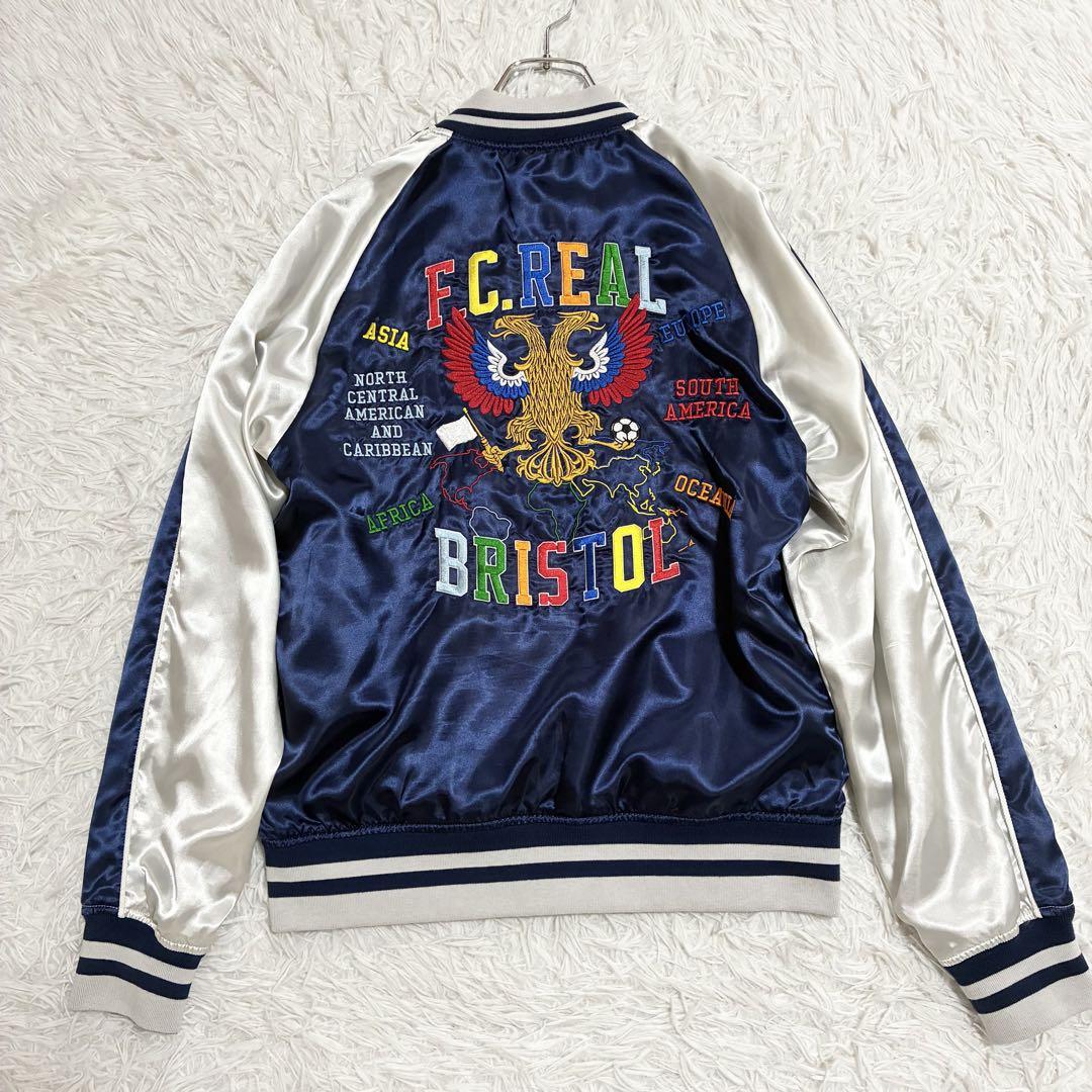 F.C.REAL.BRISTOL スタジャン　ボンバージャケット　リバーシブル F.C.REAL.BRISTOL スタジャン ボンバージャケット リバーシブル