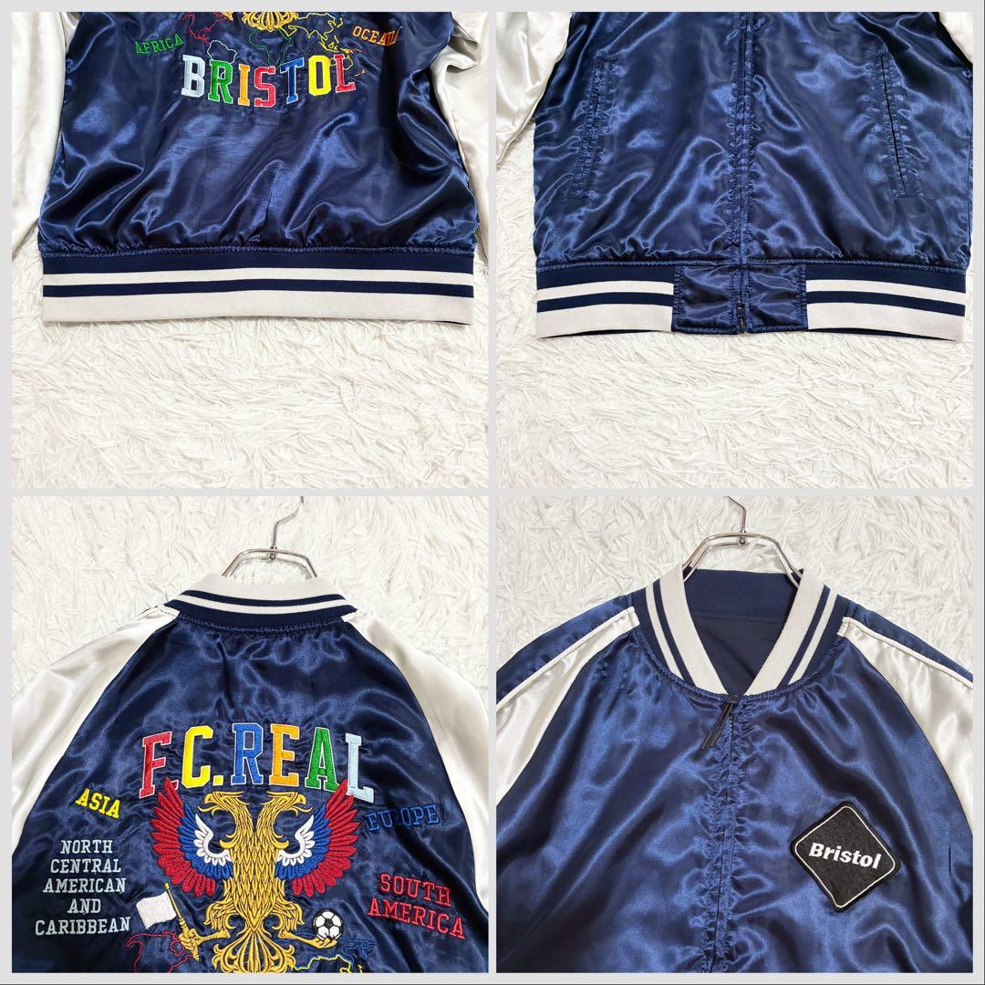【F.C.R.B.】リバーシブル PDK JACKET スタジャン スカジャンS