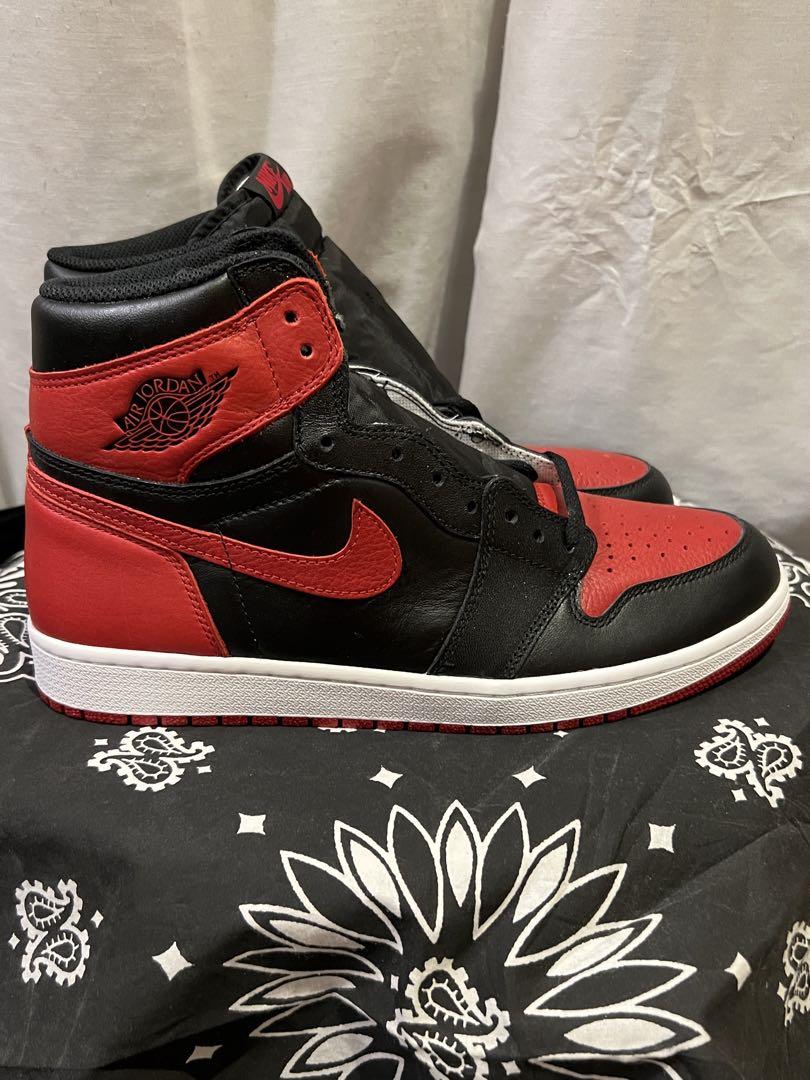 新品　AIR JORDAN 1 HIGH OG BRED 2016 29cm