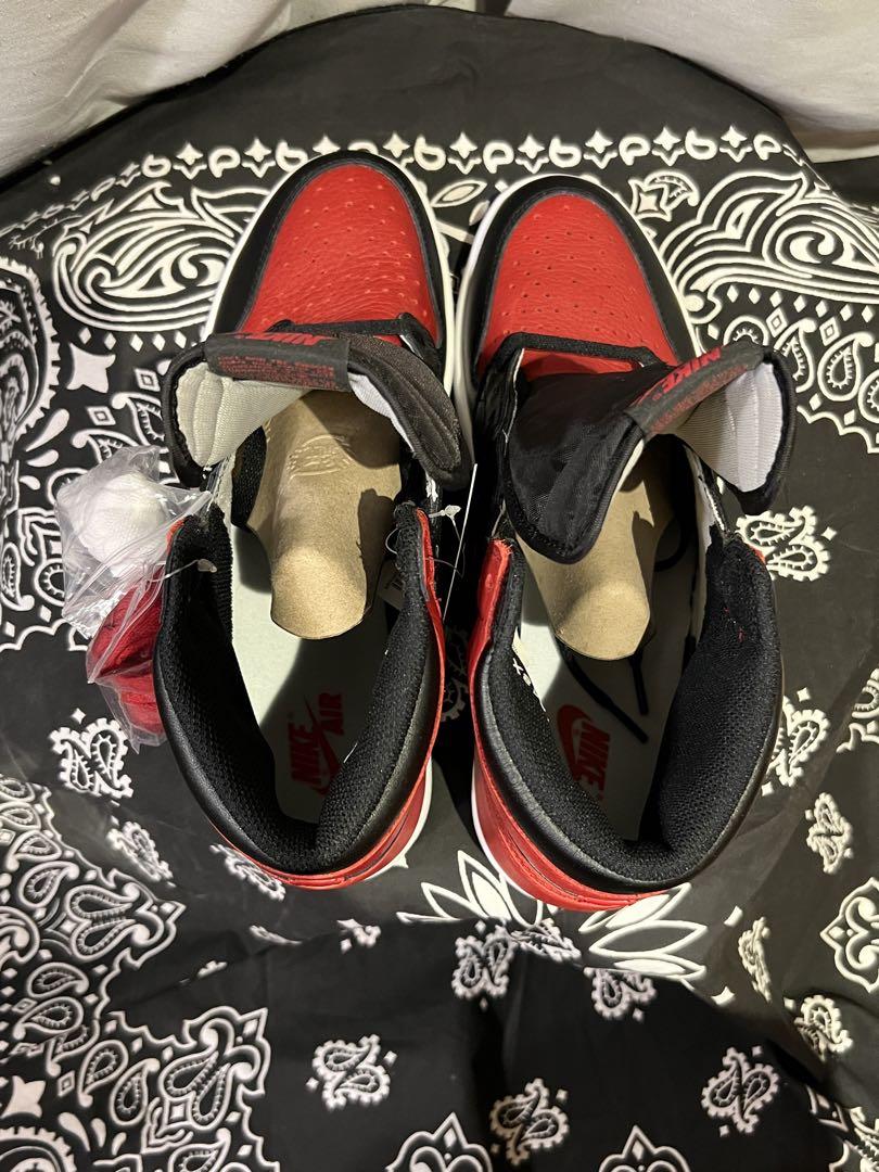 新品　AIR JORDAN 1 HIGH OG BRED 2016 29cm