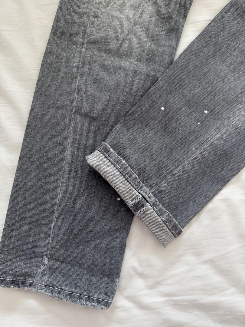 【新品】DSQUARED2⭐︎Sexy Twist Jean ライトグレー 48