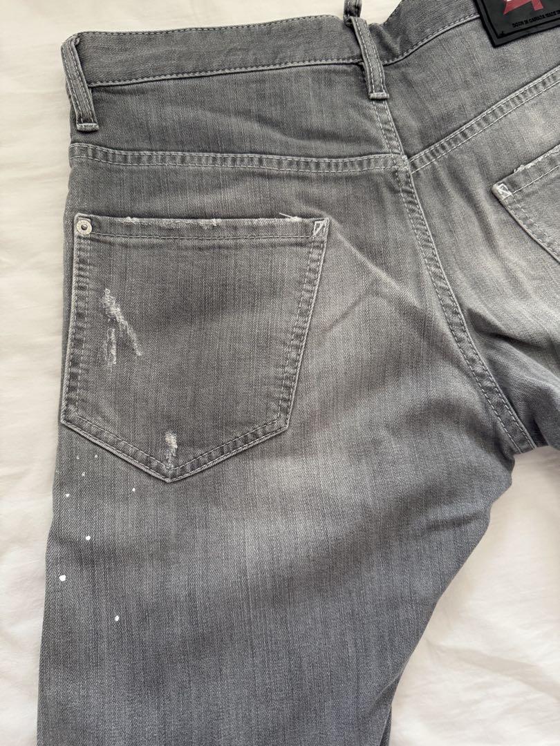 【新品】DSQUARED2⭐︎Sexy Twist Jean ライトグレー 48