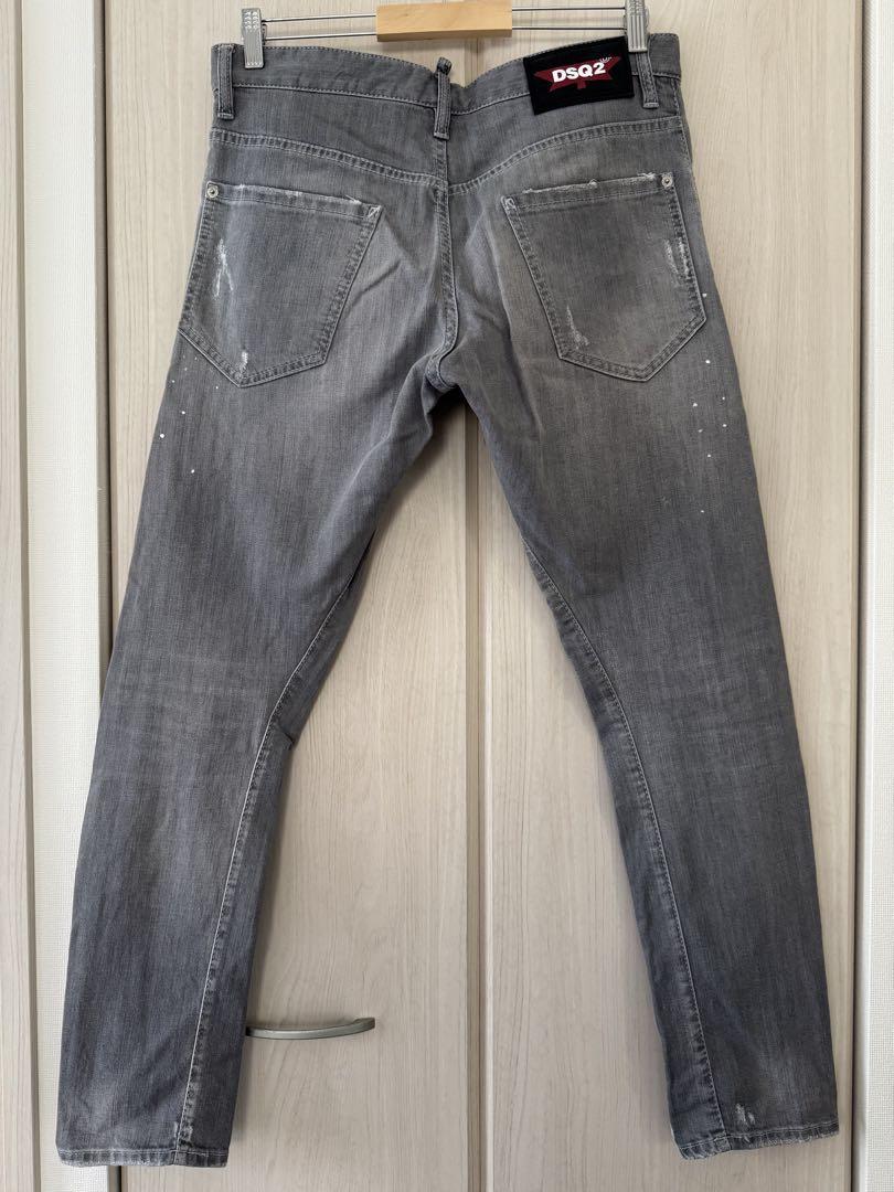 【新品】DSQUARED2⭐︎Sexy Twist Jean ライトグレー 48