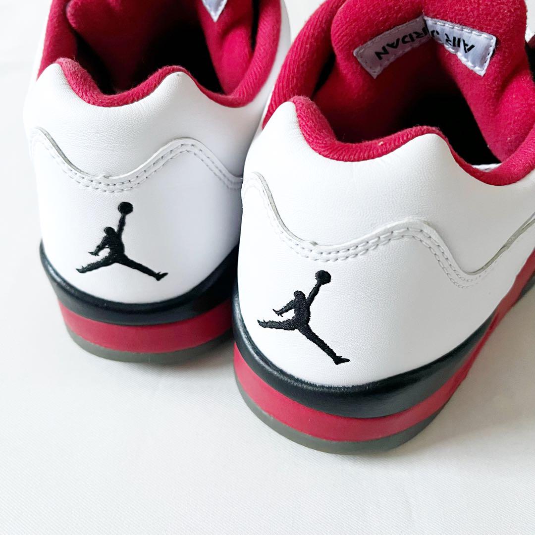 00s NIKE AIR JORDAN 5 Lowレトロ \"ファイヤーレッド\" Nike Air Jordan 5 Retro Low 