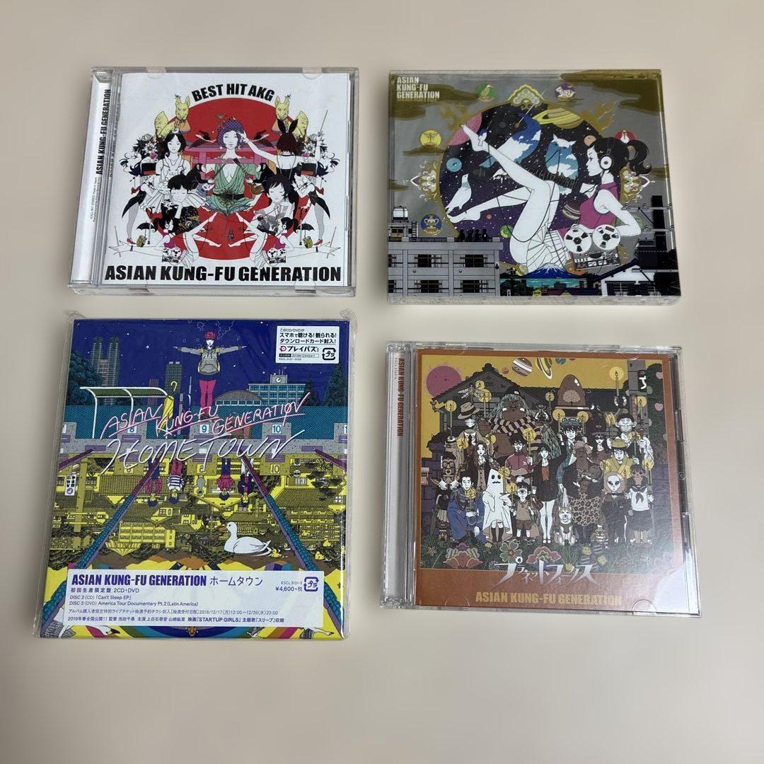 ASIAN KUNG-FU GENERATION（アジカン）アルバム4枚セット - メルカリ