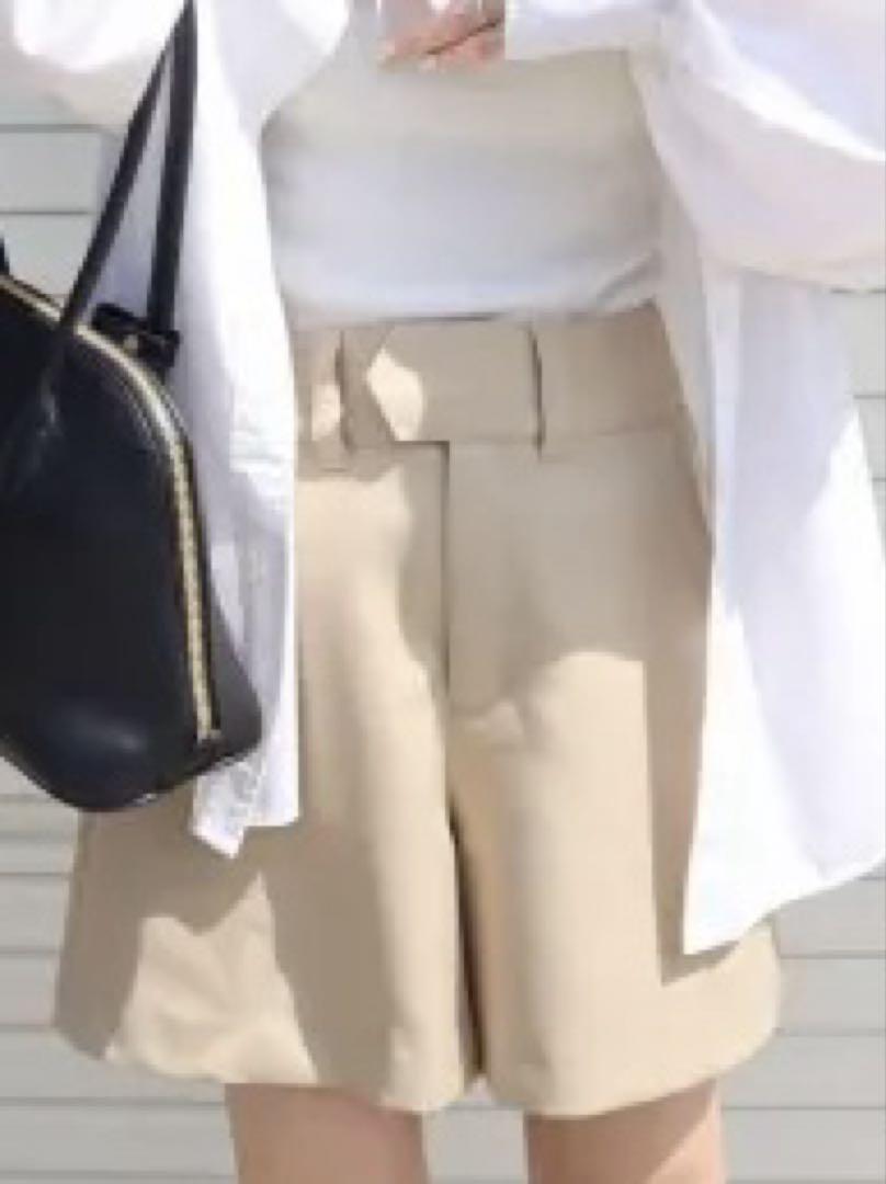 パンツ epa highwaist shortpants[BEG]