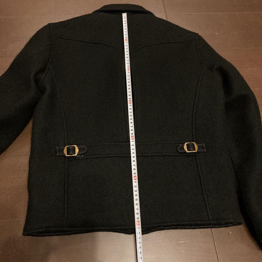 美品 シュガーケーン ウール スポーツジャケット サイズ38(M) 牛革使用