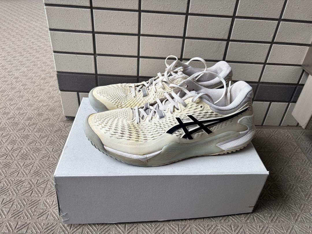 アシックス asics テニス GEL-RESOLUTION 9 27.5 - メルカリ