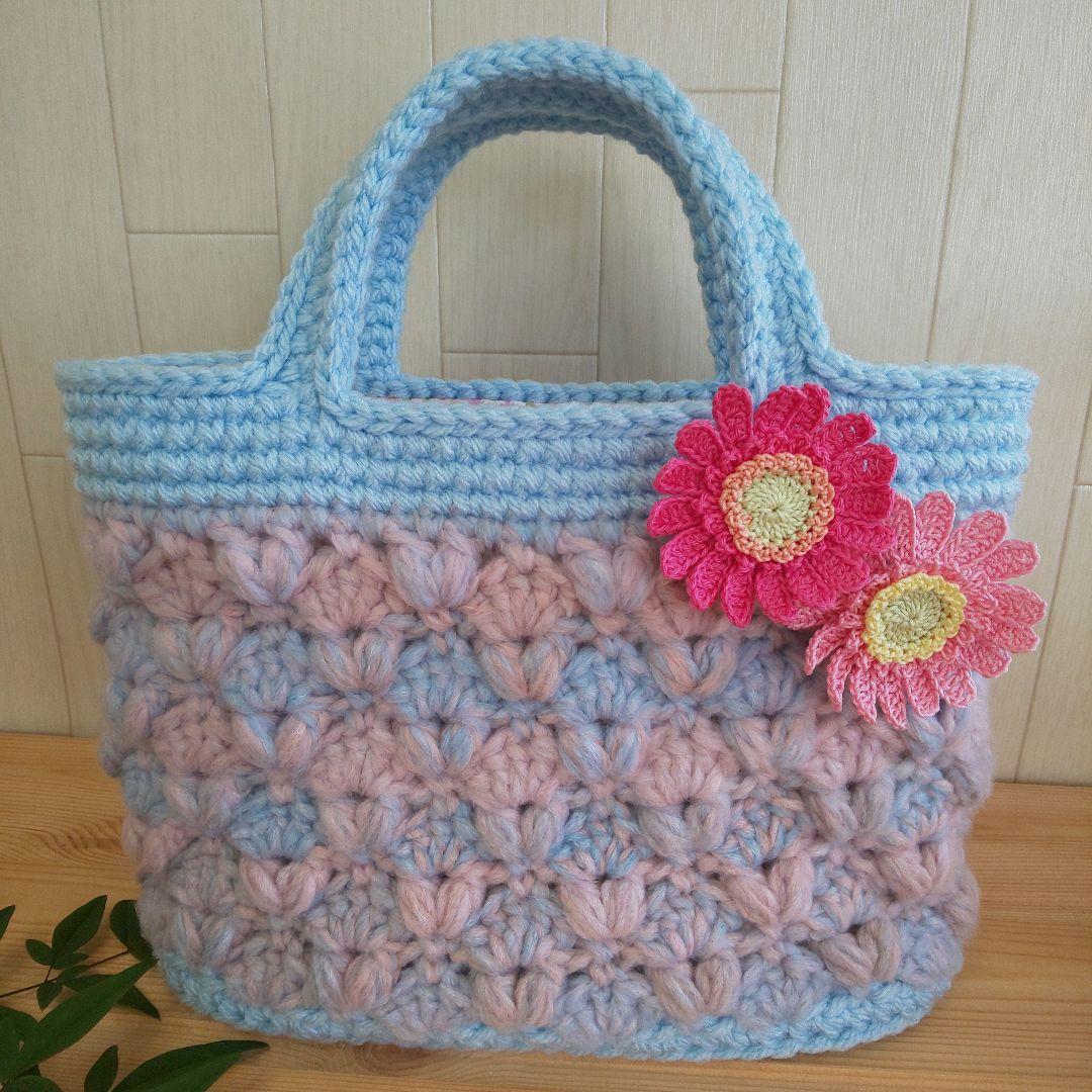 ナナ様専用 毛糸バッグ2点