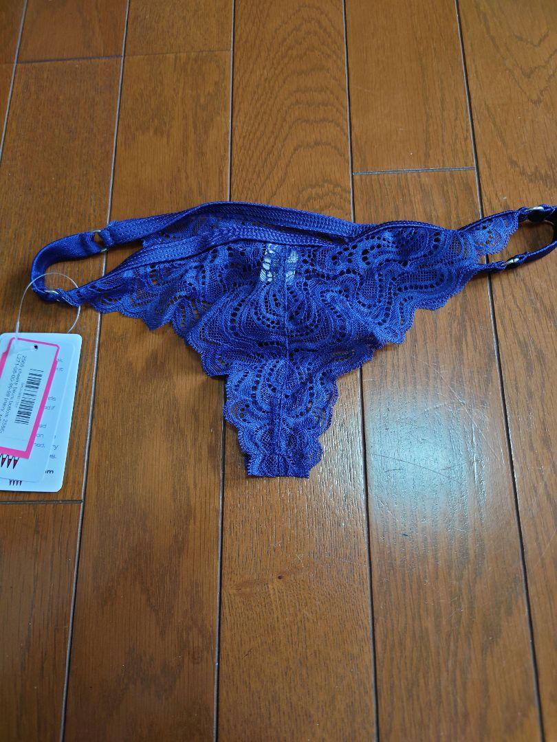 wicked weasel ネイビー レース ビキニ 3点セット
