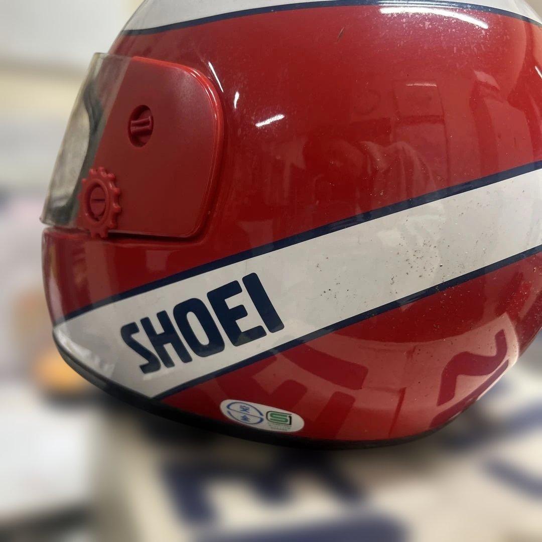 SHOEI フルフェイスヘルメット レッド/ホワイト SHOEI フルフェイスヘルメット レッド/ホワイト
