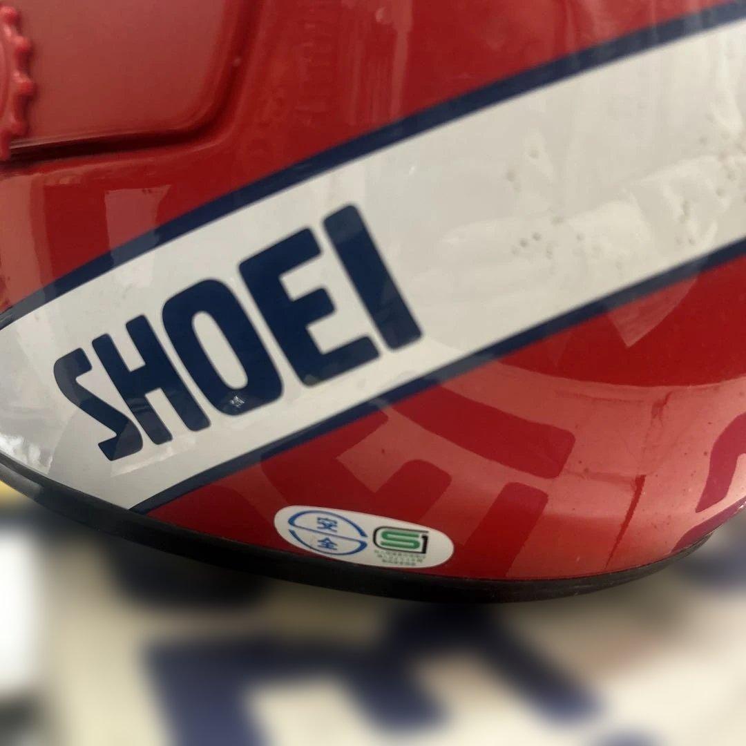 SHOEI フルフェイスヘルメット レッド/ホワイト SHOEI フルフェイスヘルメット レッド/ホワイト