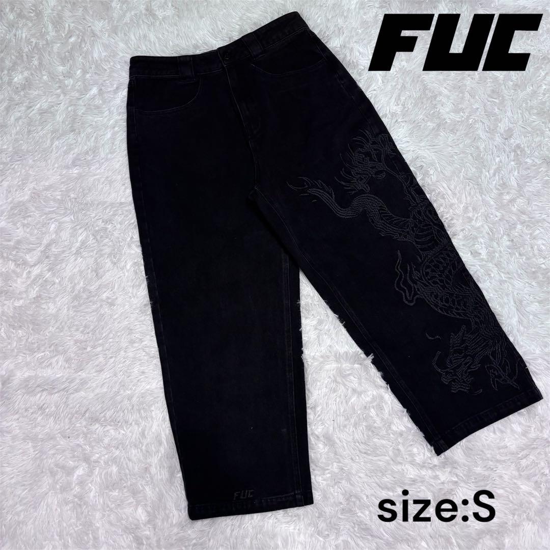 fuc デニム ドラゴン刺繍 fackupclothes