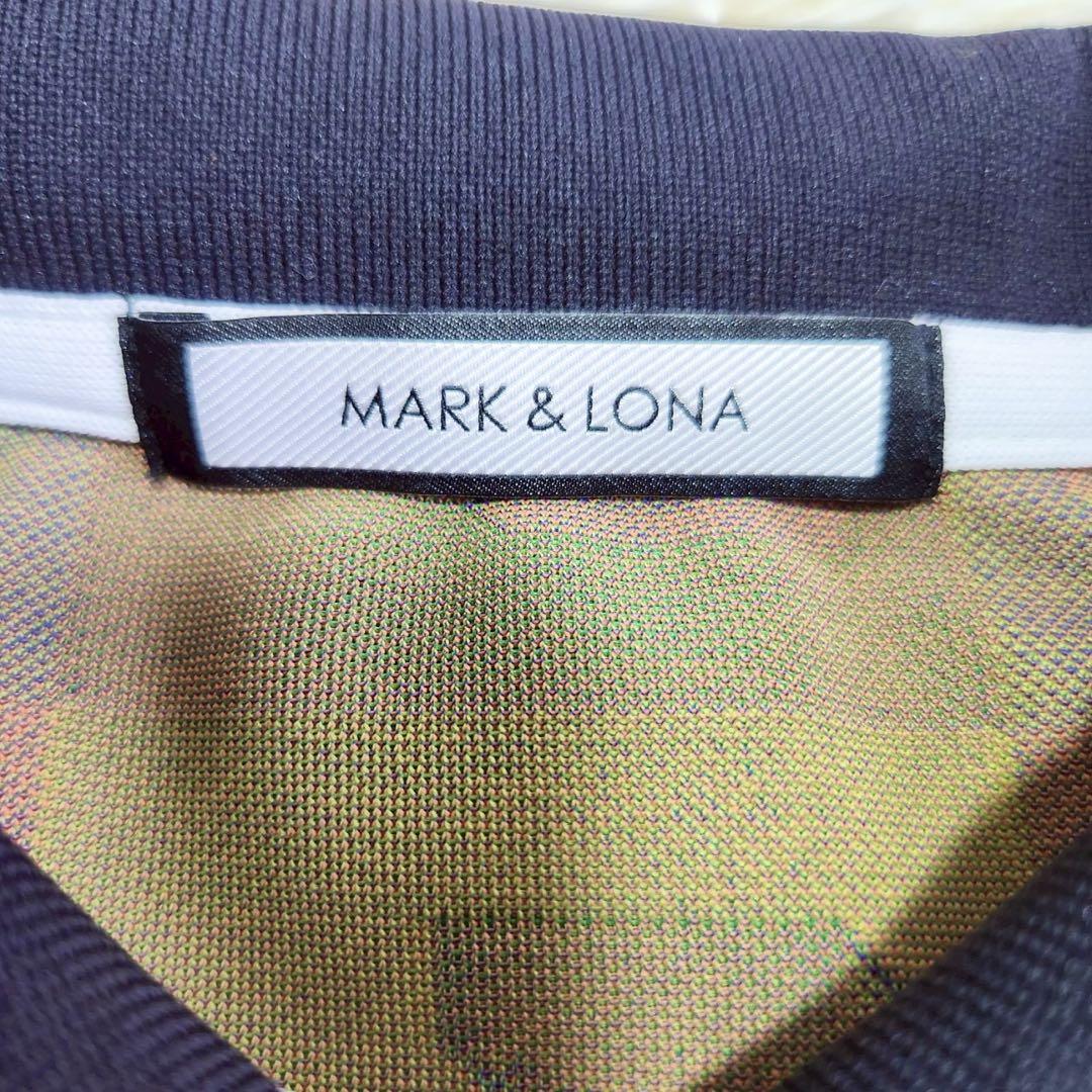 ✨極美品✨MARK&LONA 半袖ポロシャツ ゴルフウェア 総柄