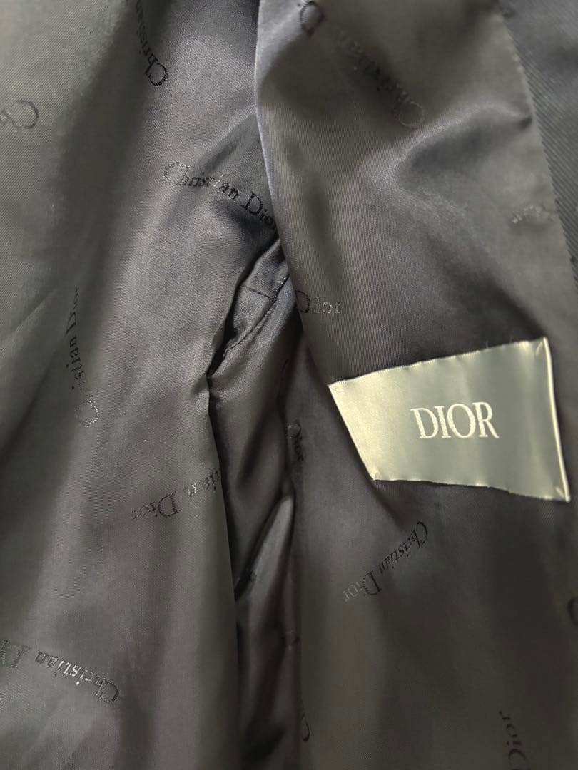 希少 Dior homme men ジャケット ブルゾン ネイビーサイズ48 希少 Dior homme men ジャケット ブルゾン ネイビーサイズ48