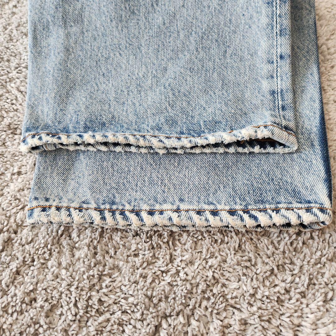 【BEAMS別注】orSlow 101 DAD'S FIT DENIM ブルー