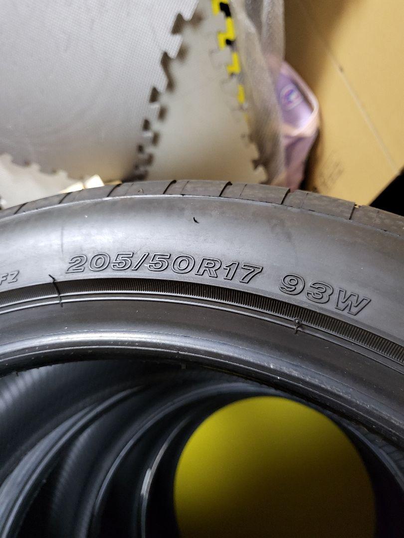ポテンザ アドレナリン RE004 205/50R17 93W 4本セット