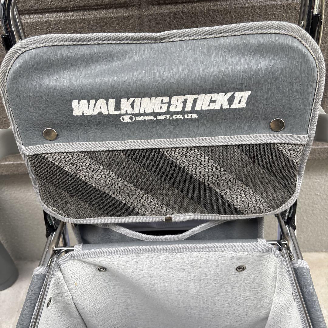 WALKING STICK II シルバーカー グレー