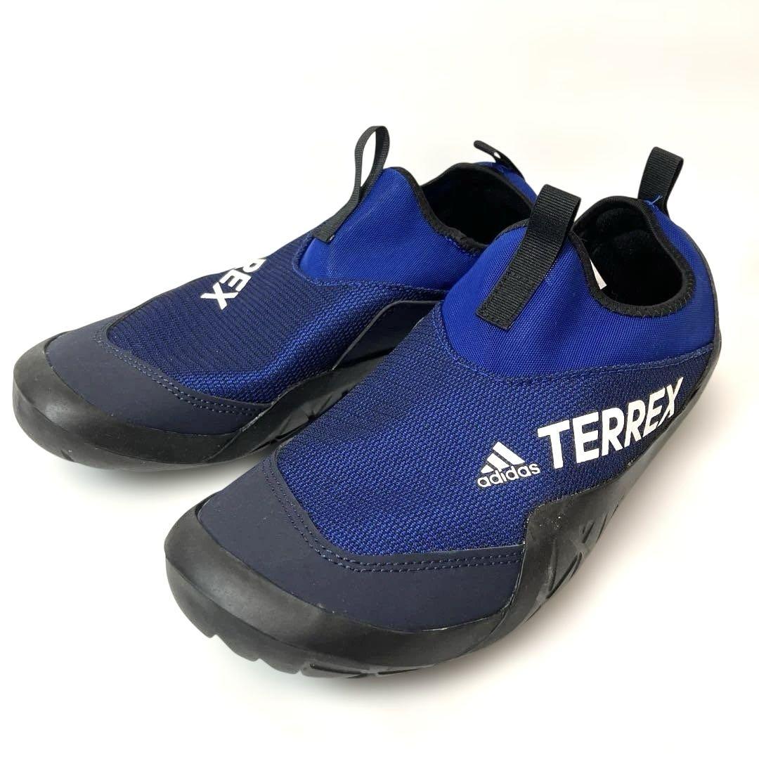 美品★ アディダス 【26.5cm】 TERREX JAWPAW Ⅱ ブルー