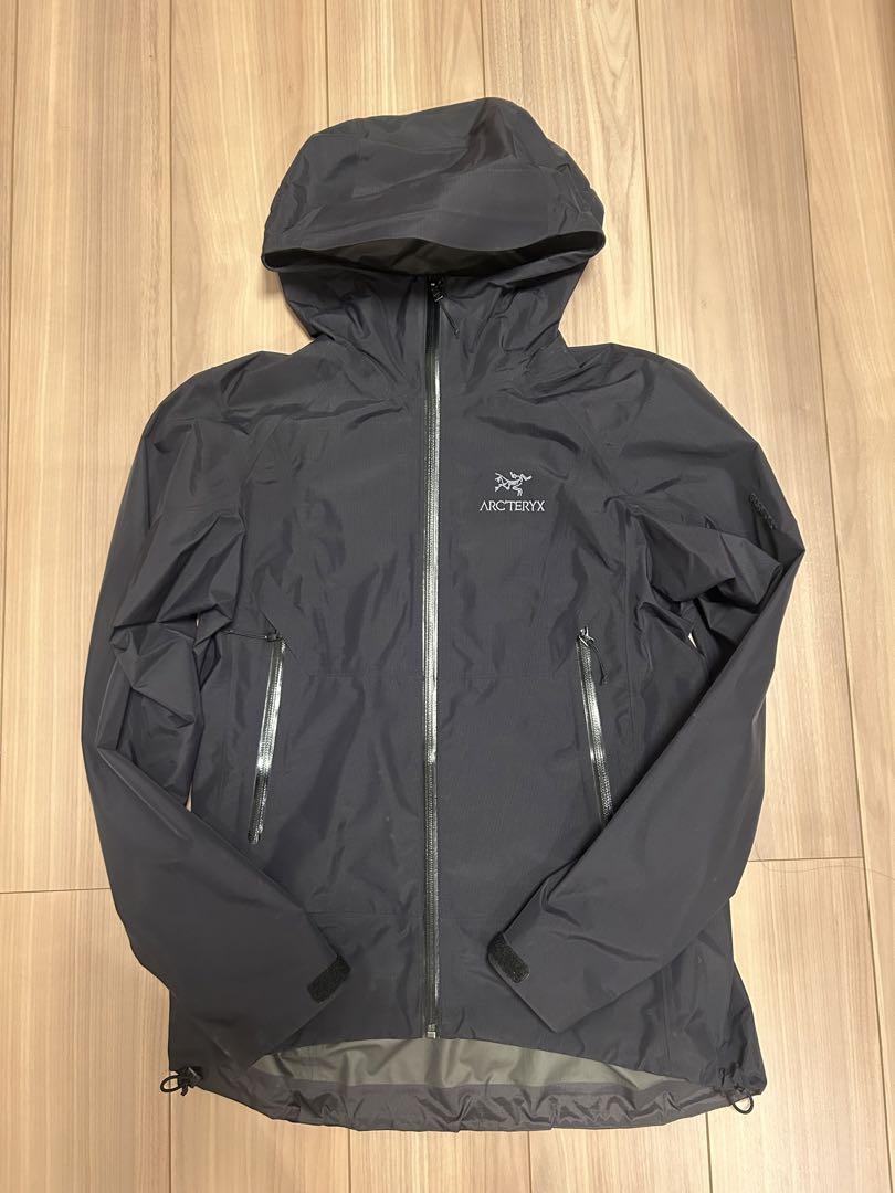ARC'TERYX GORE-TEX フード付きジャケット Mサイズ 黒