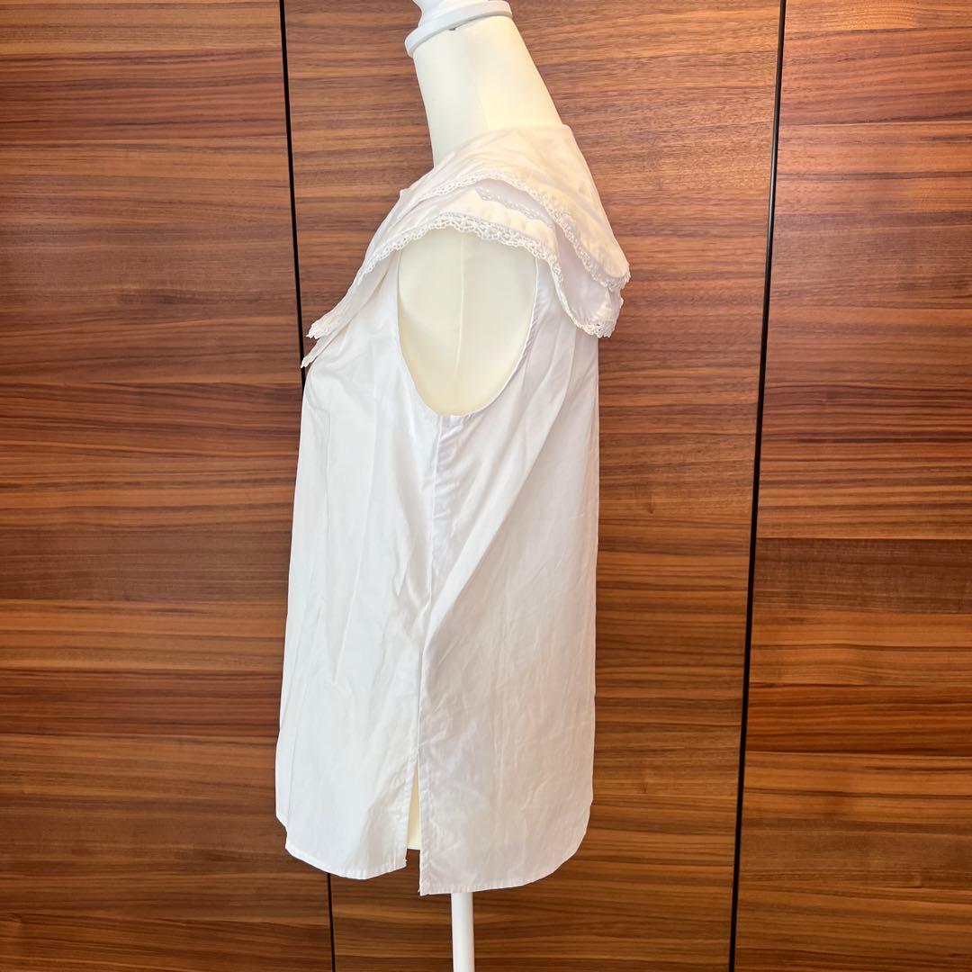 【新品未使用】Bibiy. AMOUR COLLAR BLOUSE ホワイト