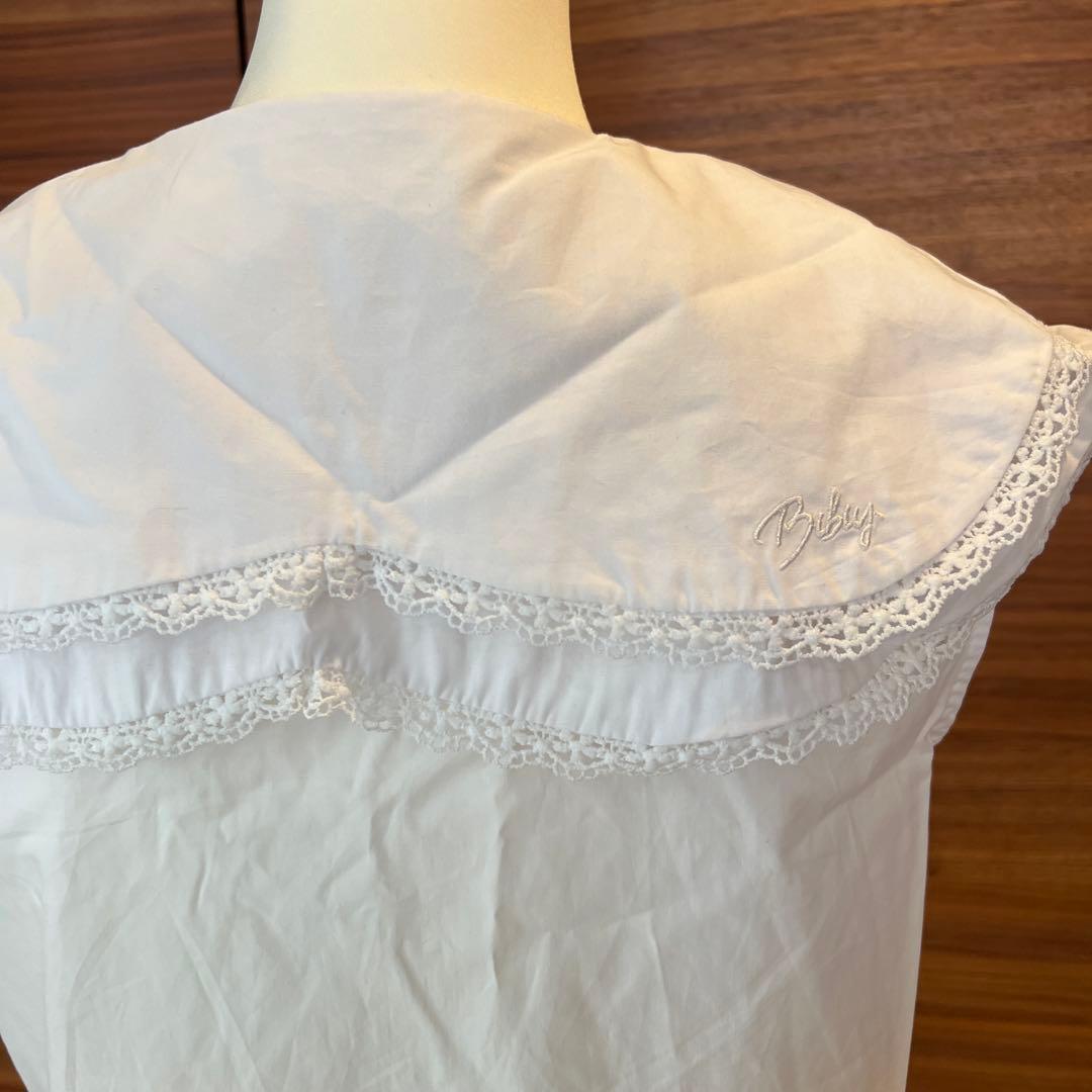 【新品未使用】Bibiy. AMOUR COLLAR BLOUSE ホワイト