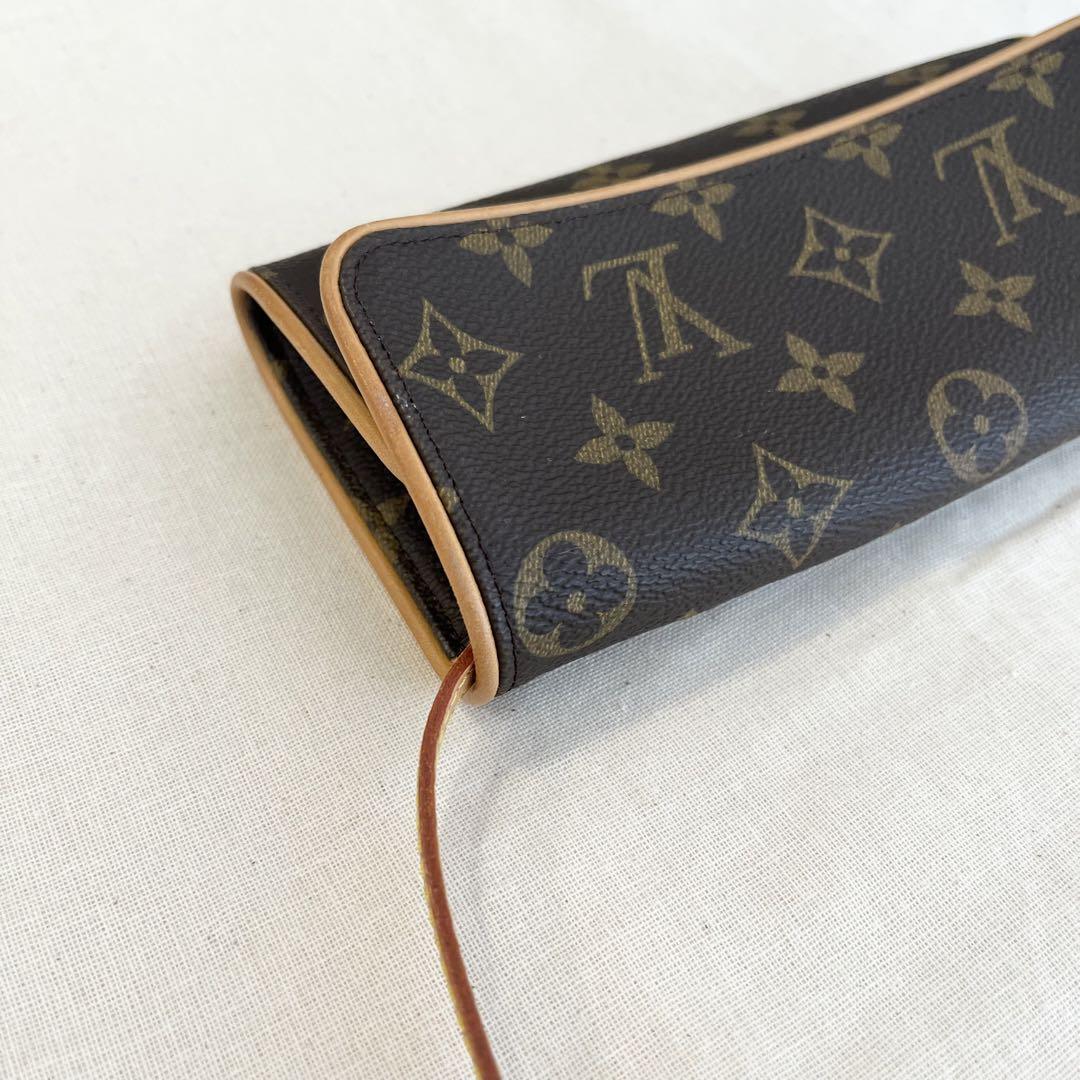 【未使用に近い】ルイヴィトンミニショルダーバックポーチLOUIS VUITTON 画像4