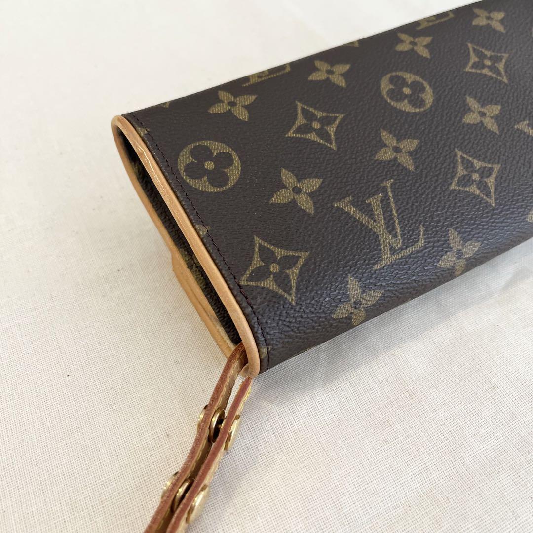 【未使用に近い】ルイヴィトンミニショルダーバックポーチLOUIS VUITTON 画像8