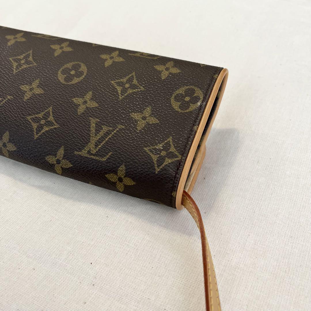 【未使用に近い】ルイヴィトンミニショルダーバックポーチLOUIS VUITTON 画像9