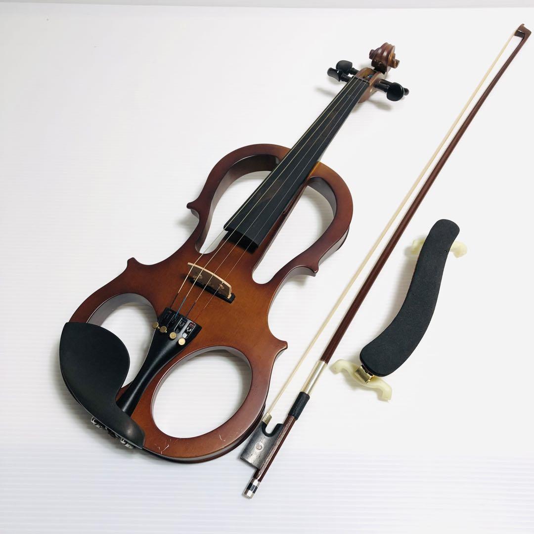 エレクトリックバイオリン　動作未確認 動作良好♪】エレクトリックバイオリン 4/4サイズ - メルカリ