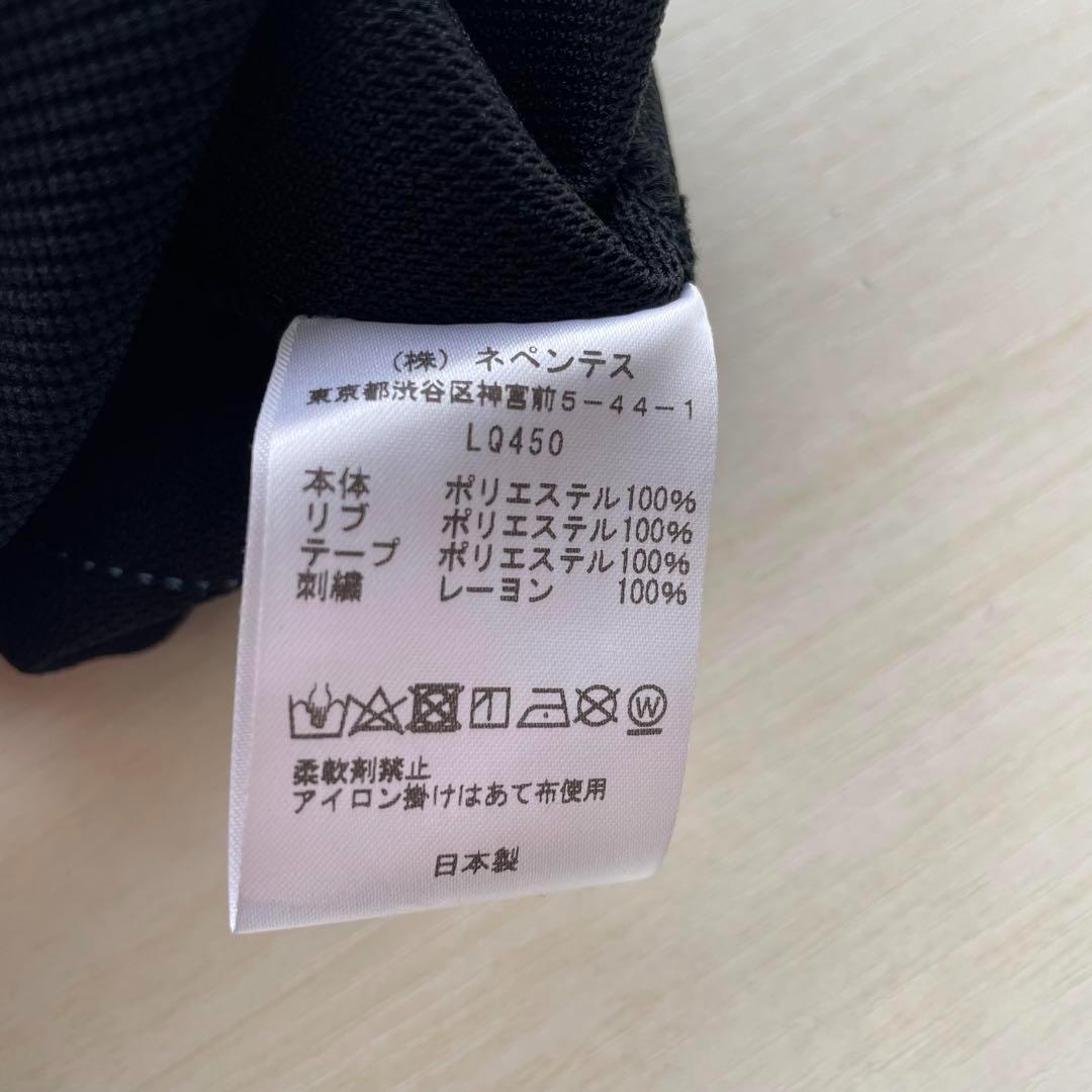 トラックジャケット　M ブラック　ブルー　ホワイト　needles 103