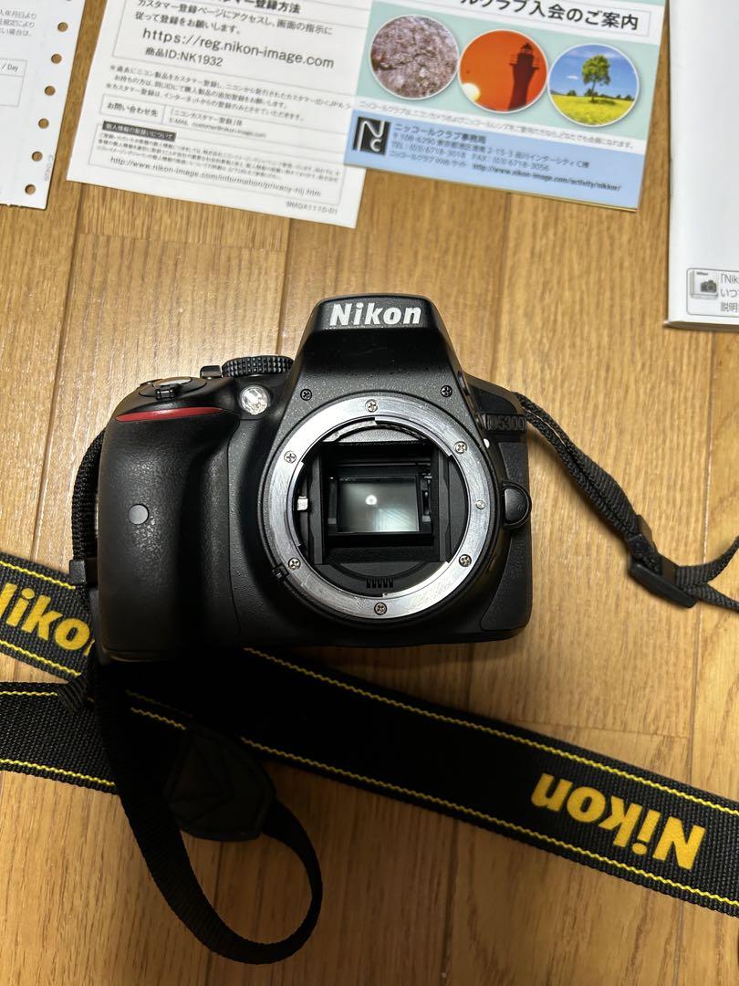 Nikon D5300 AF-P ダブルズームキット BLACK カメラ Nikon D5300 AF-P ダブルズームキット BLACK カメラ