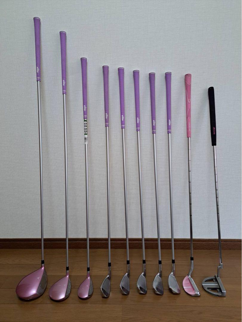 ミズノZEPHYR レディース9本セット 画像10