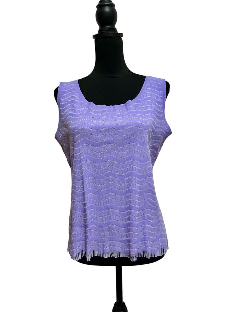 ISSEY MIYAKE PLEATS PLEASEカットソー タンクトップ