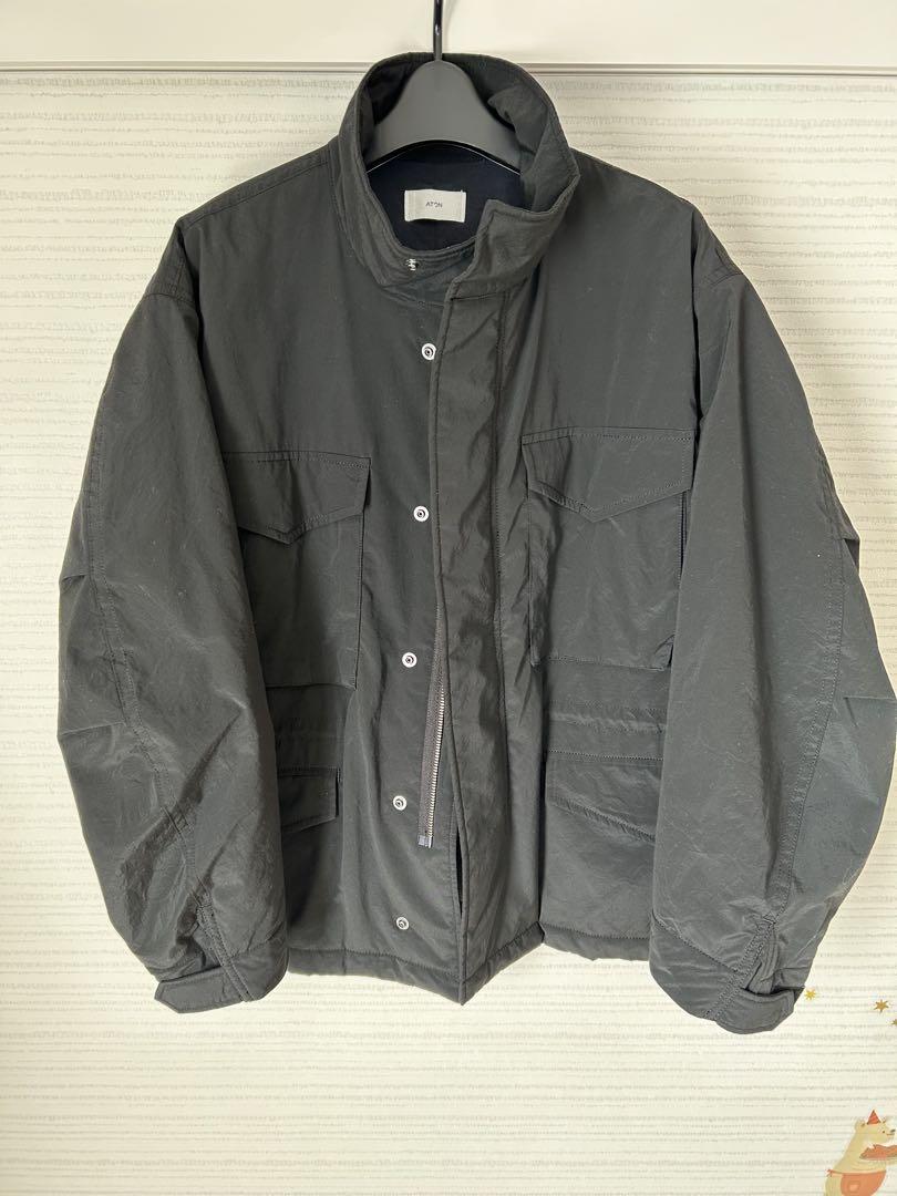 ジャケット・アウター ATON TECHNO COTTON PADDED M-65 JACKET