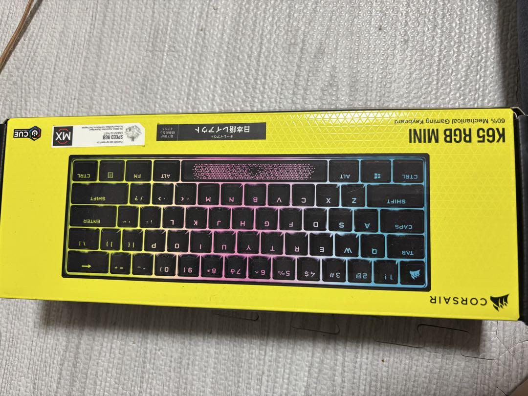 K65 RGB MINI RGBバックライト付き