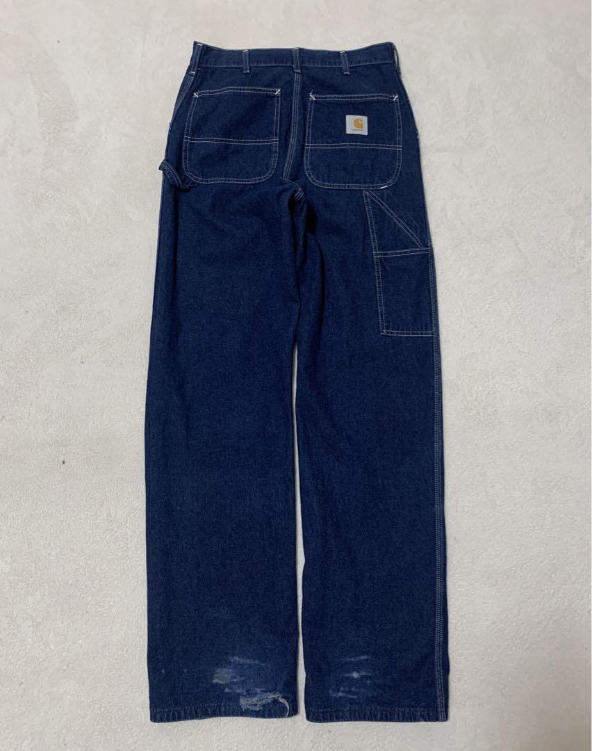 80s carhartt ペインターデニム　w31位　ブルー　USA製