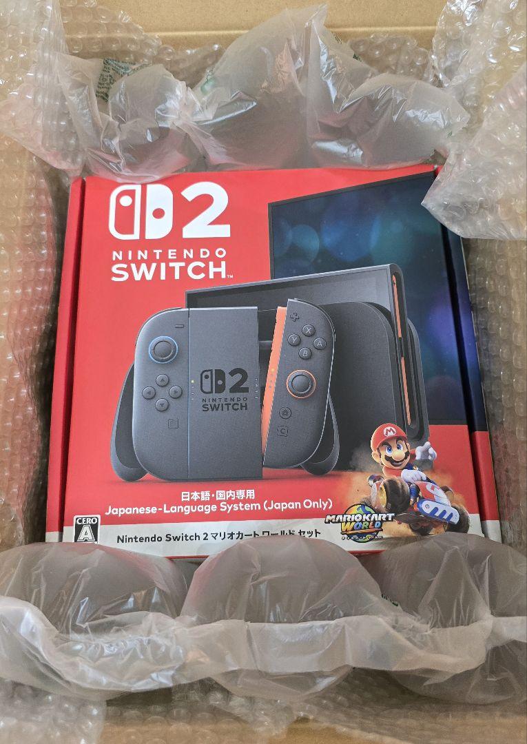 【即発送】Nintendo Switch 2マリオカートセット+SDカード