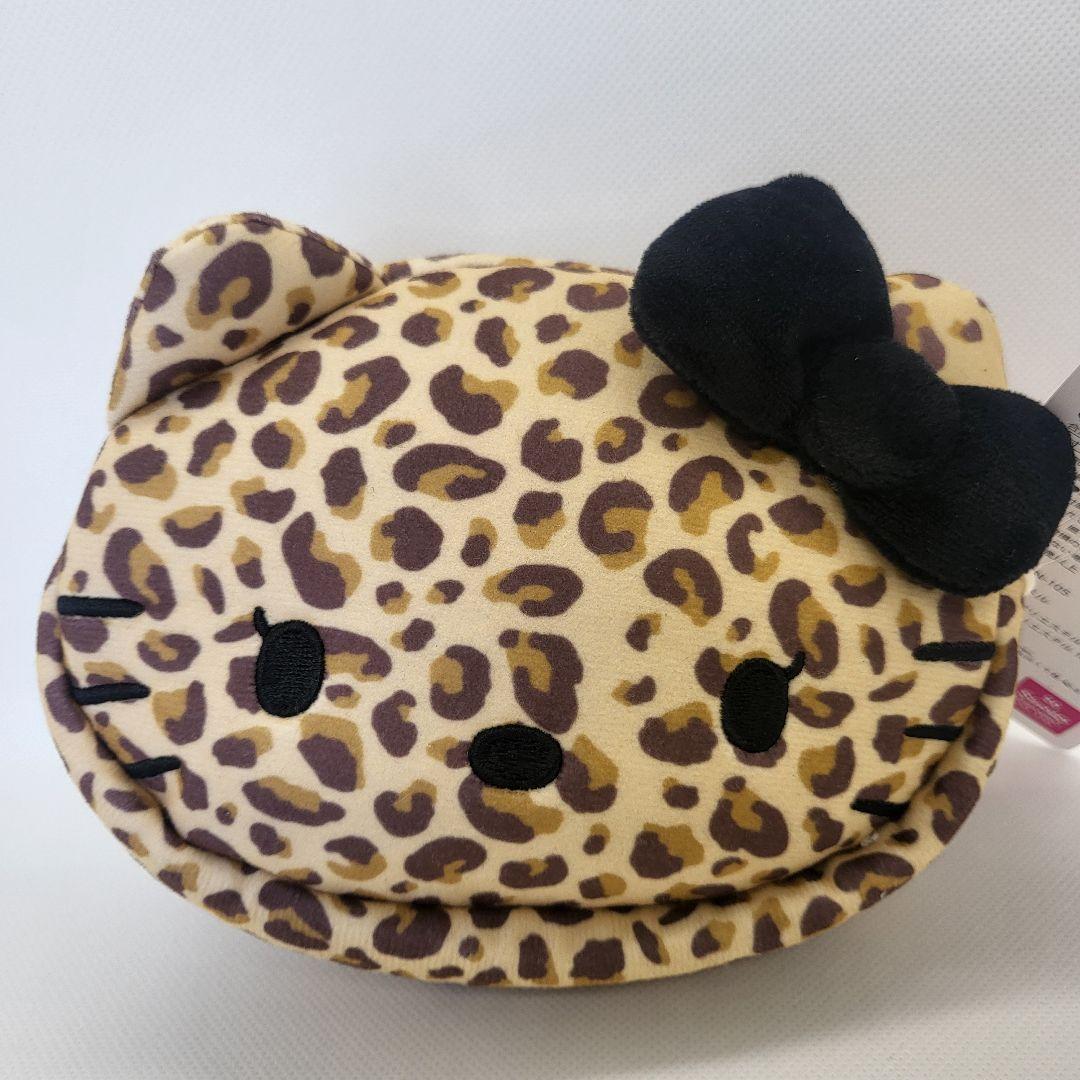 新品 ハローキティ マフラー ぬいぐるみ ヒョウ柄 レディース