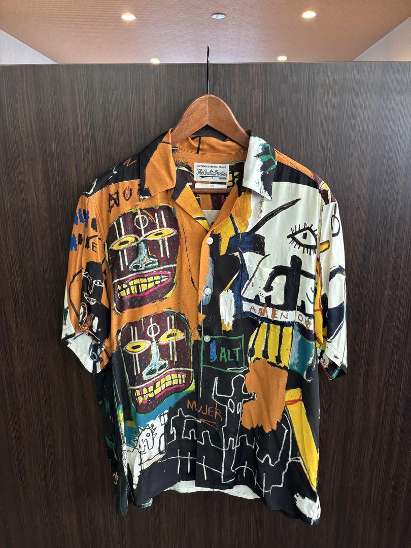 wacko maria バスキア　M 美品　アロハシャツ