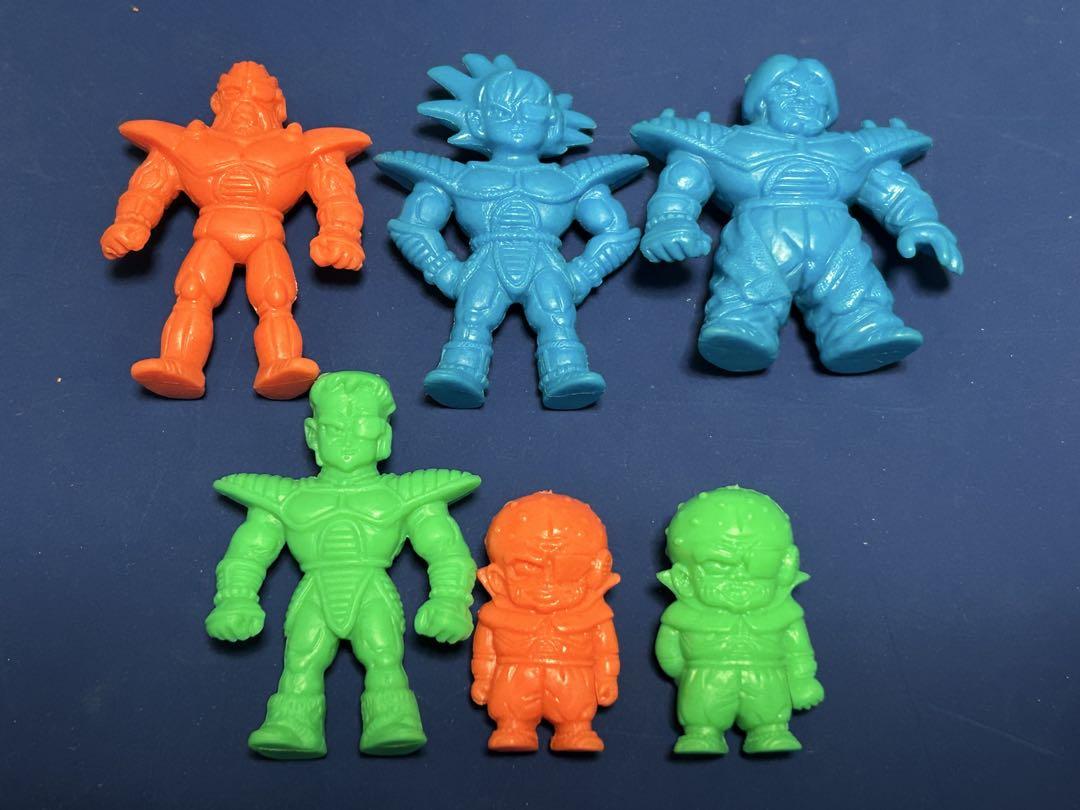 ドラゴンボールZ消しゴム ターレス軍団 6体セット 【当時品