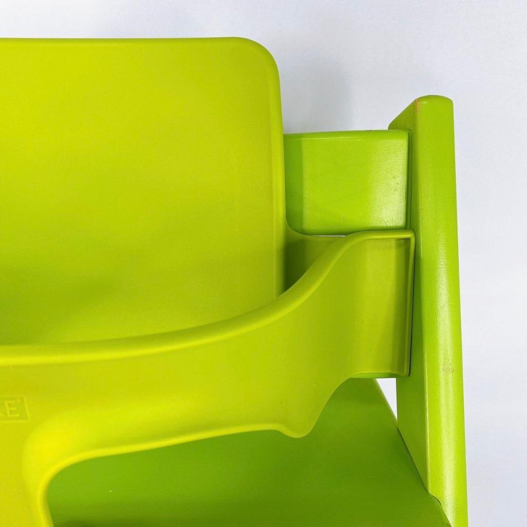 STOKKE  トリップトラップ 緑 ベビーセット付き