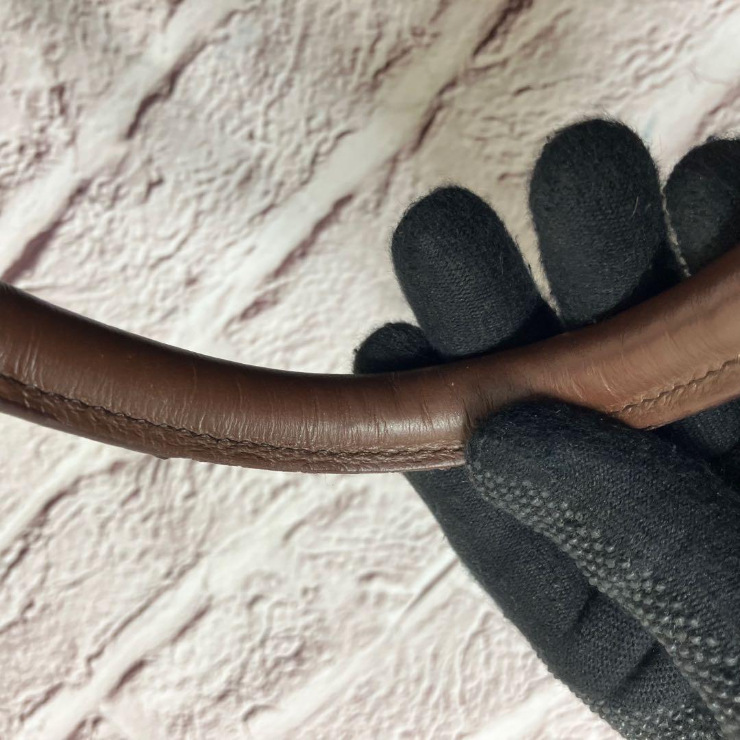 美品 LET DREAM 牛革 ビジネスバッグ ブリーフケース ３室 ロゴ型押し