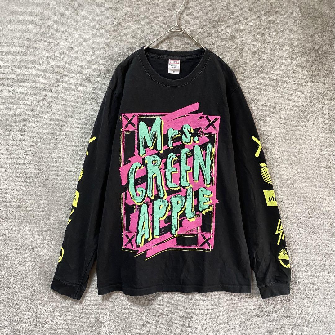 Mrs.GREEN APPLE Tシャツ ゼンジン未到とプロテスト 2018 Mrs. GREEN APPLE 2018 ゼンジン未到とプロテスト Tシャツ